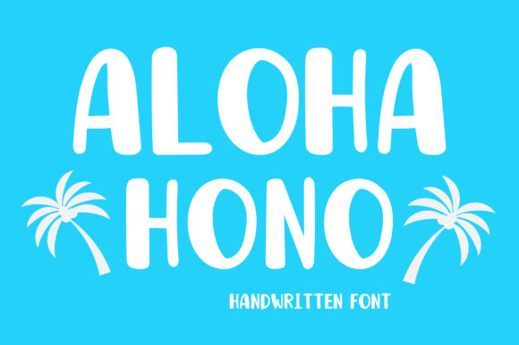 Aloha Hono: A Bold Handwritten Font for Web
