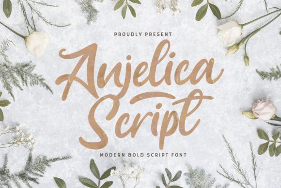 Anjelica: A Handwritten Font for Crafters