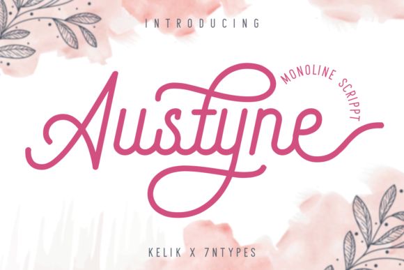 Austyne: A Delicate Handwritten Font for Elegant Brands
