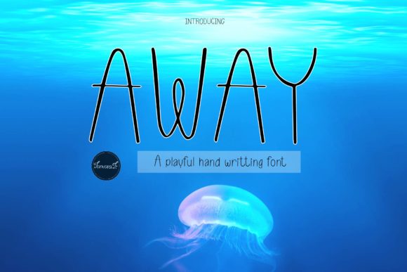 Away Font: The Perfect Handwritten Typeface for Crafters