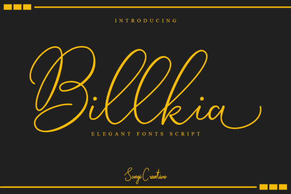 Billkia: A Timeless Handwritten Font for Editorial Design