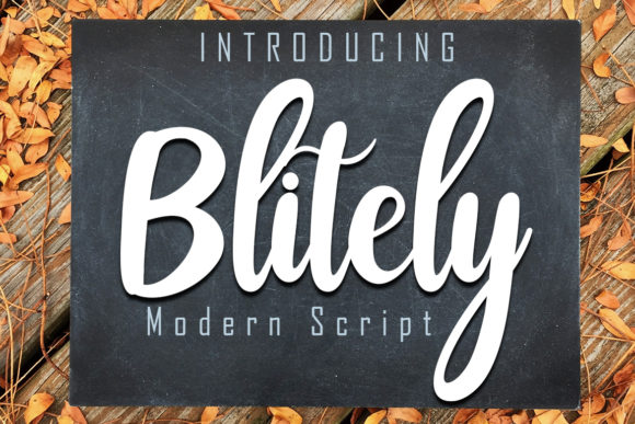 Blitely Font: A Designer’s Guide to Modern Handwritten Type