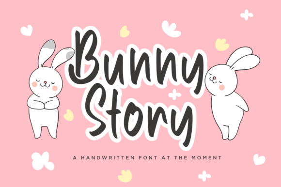 Bunny Story: A Handwritten Typeface for Editorial Warmth