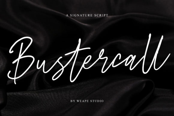 Bustercall: A Timeless Handwritten Font for Web Design