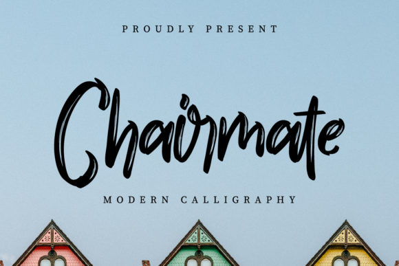 Chairmate: The Handwritten Font for Branding