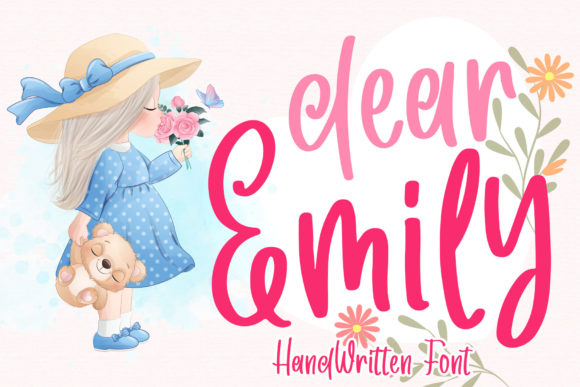 Dear Emily: A Handwritten Font for Makers
