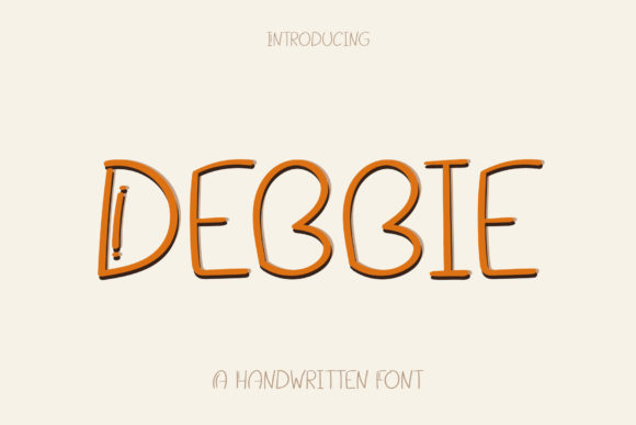 Debbie: A Handwritten Font for Modern Web Design