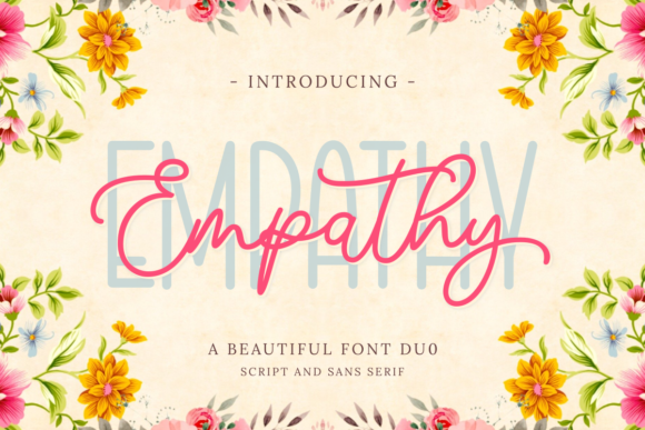 Empathy Duo: A Modern Typeface for Web Design