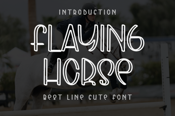 Flaying Horse: A Distinctive Display Font for Editorial Design