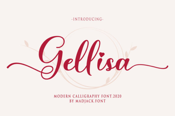 Gellisa: A Script Font for Polished Web Design