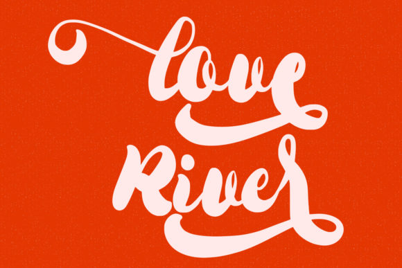 Love River: The Handwritten Font That Elevates Small Business Branding