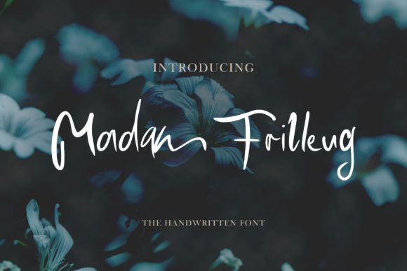 Madam Frilleug: A Timeless Script Font for Editorial Design