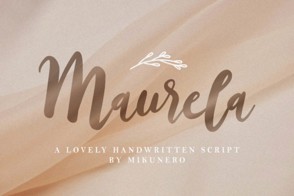 Maurela: The Script Font That Elevates Brand Identity