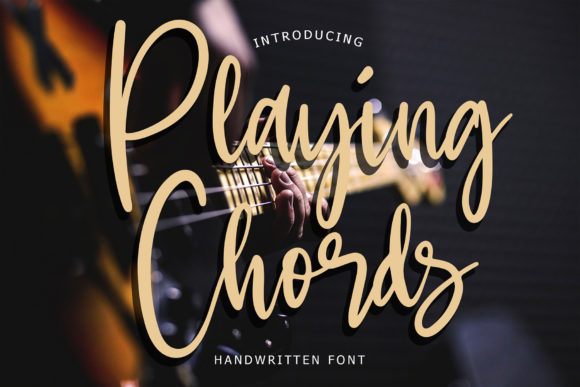 Playing Chords: A Handwritten Font for Editorial Calm