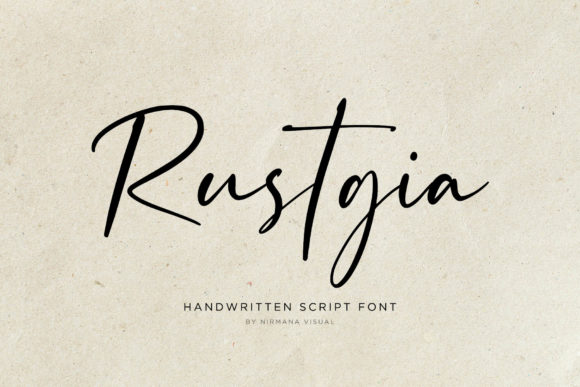 Rustgia Font Review: A Delicate Script for Web Design