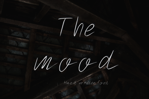 The Mood: A Refined Script Font for Modern Editorial Design