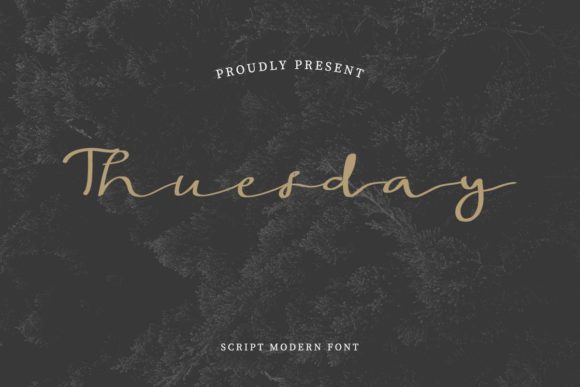 Thuesday: A Modern Handwritten Font for Web Design