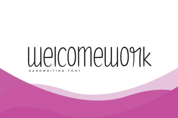 Welcomework: A Handwritten Font for Web Design