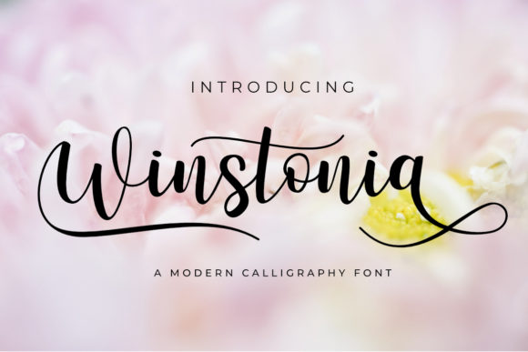 Winstonia: A Handwritten Font for Editorial Design