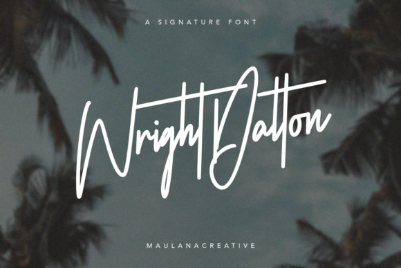 Wright Dalton Font Review: A Fresh Script for Modern Brands