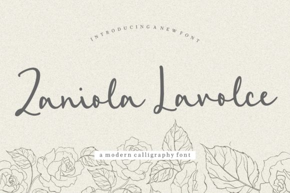 Zaniola Lavolce Font: A Branding Review